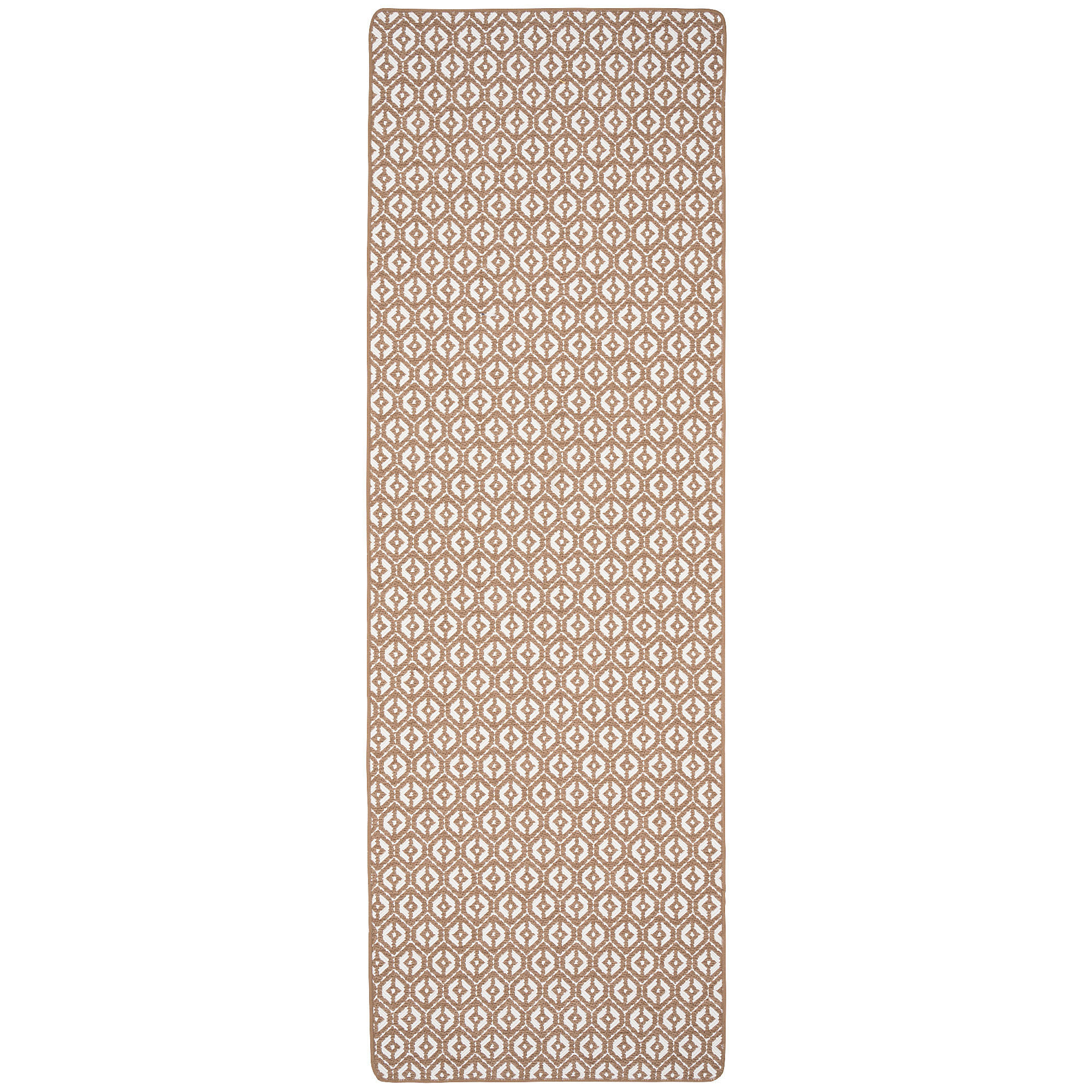 IN- UND OUTDOOR TEPPICH LÄUFER BEIDSEITIG CAPE COD - Beige, Textil (100/300cm) - Snapstyle