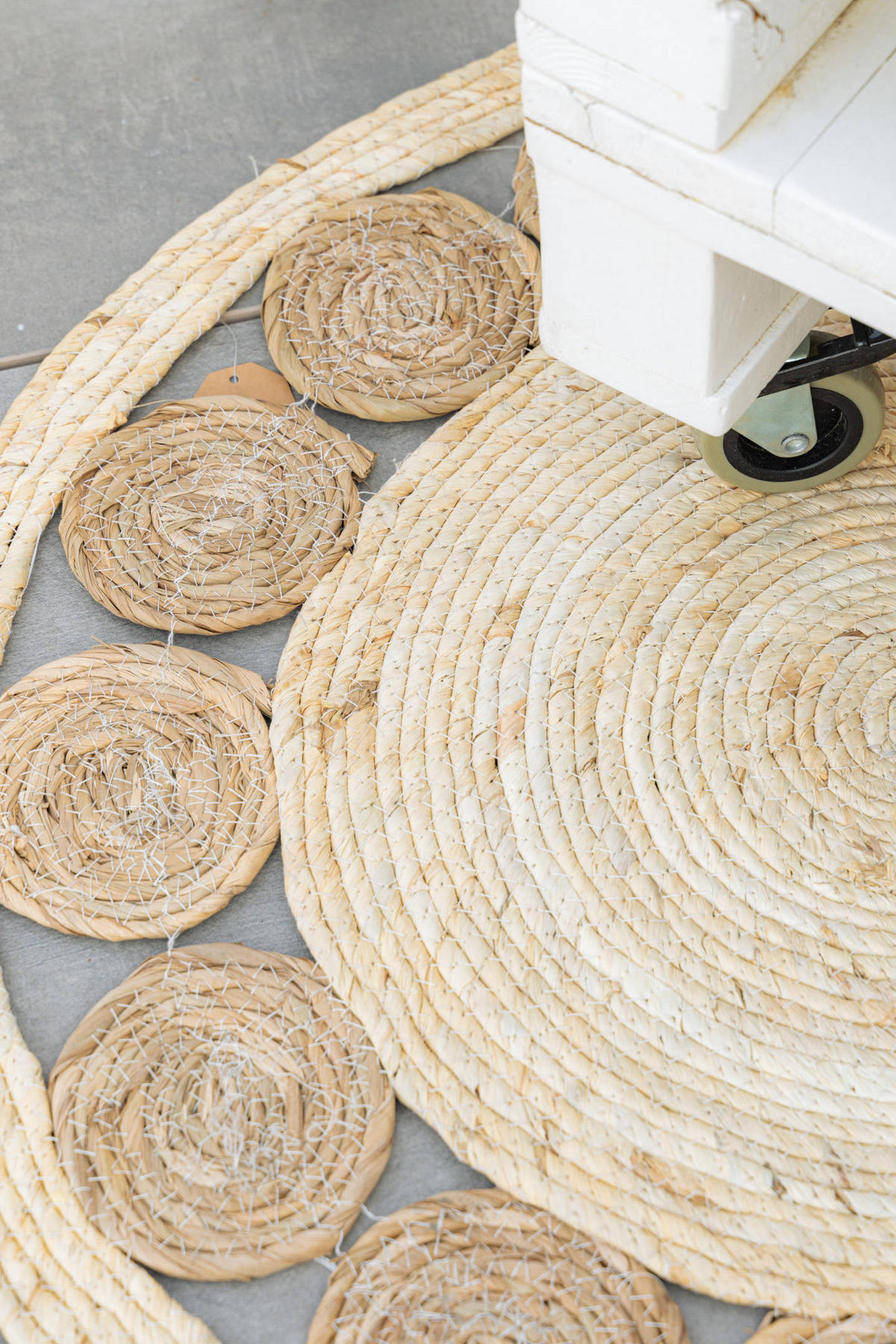 WEBTEPPICH Ø 80 cm - Braun, Naturmaterialien (80/80cm) - Mondex