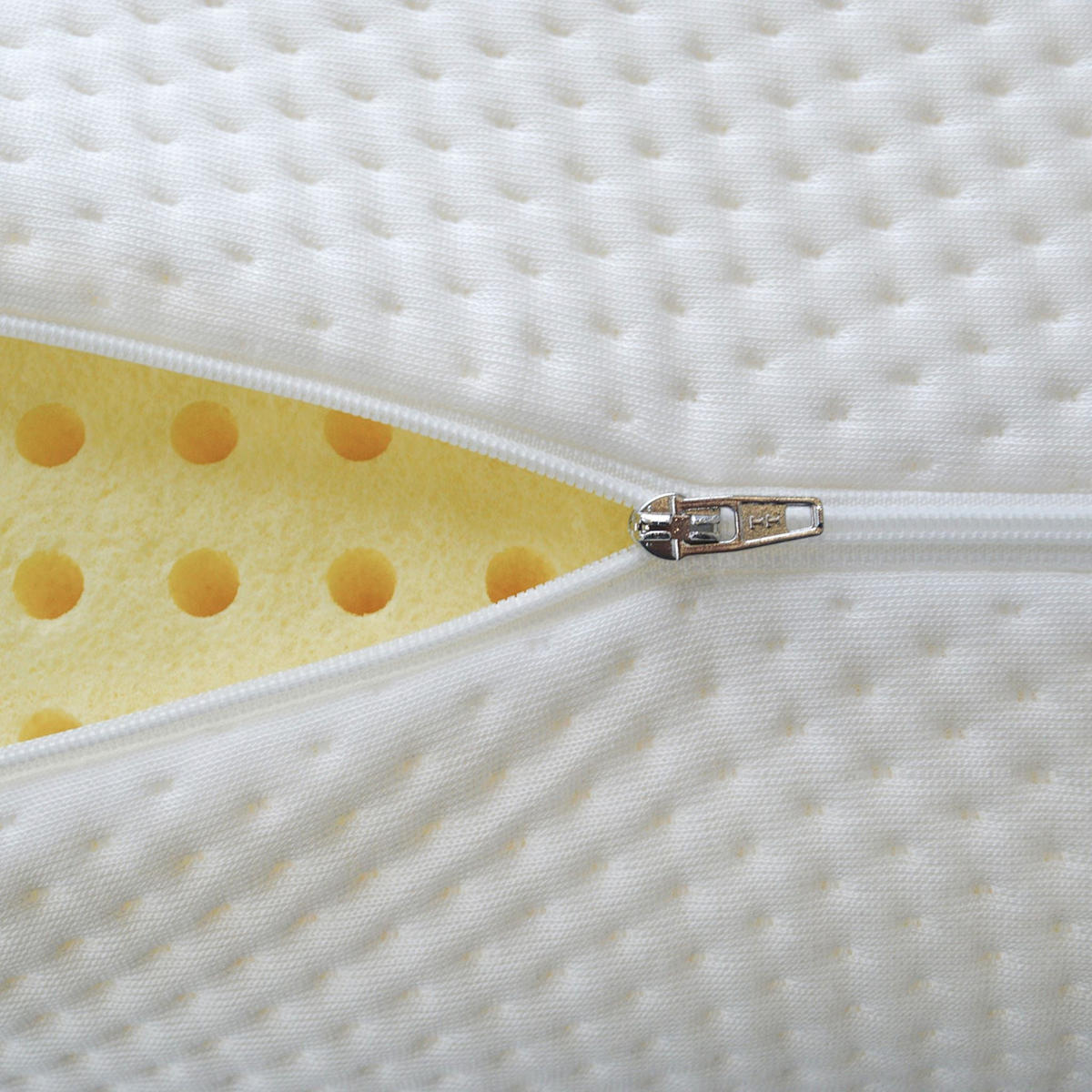 KOPFKISSEN 40x80 cm - Ergonomisches Weiches Memory Foam Kissen Weiß - Weiß, Textil (40/80cm) - Mister Sandman