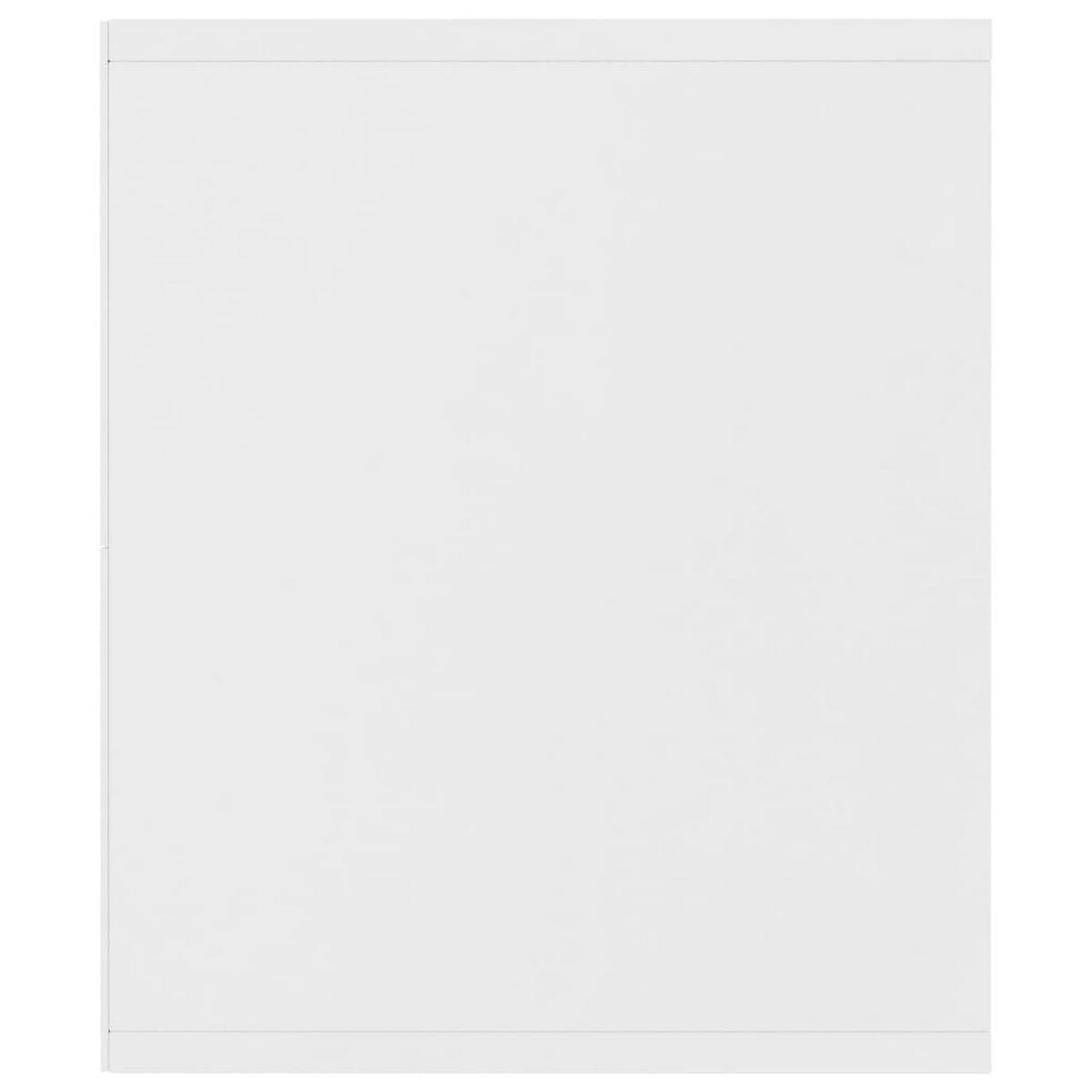 BÜCHERREGAL/TV-SCHRANK Weiss 143/30/36 Cm - Weiß, Holzwerkstoff (30/36/143cm) - vidaXL
