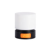 WECKER Pillar Light LED - Schwarz - 9,6 cm - Schwarz, Kunststoff (8.2/9/8.2cm) - Karlsson