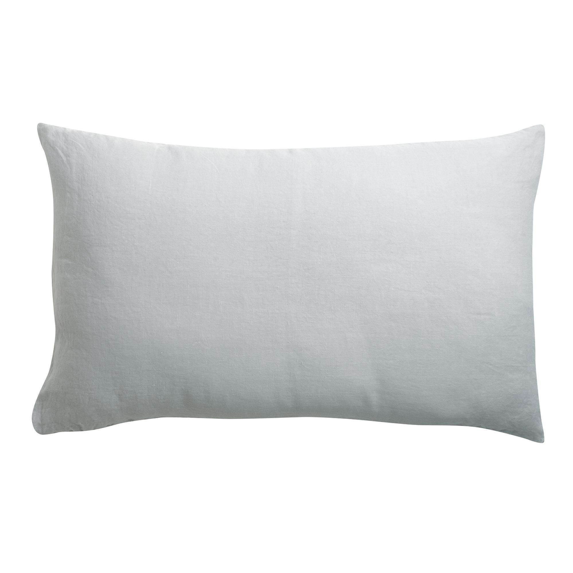 KISSENBEZUG Kala perlweiß 50 x 75 cm - Hellgrau, Textil (50/75cm) - Vivaraise