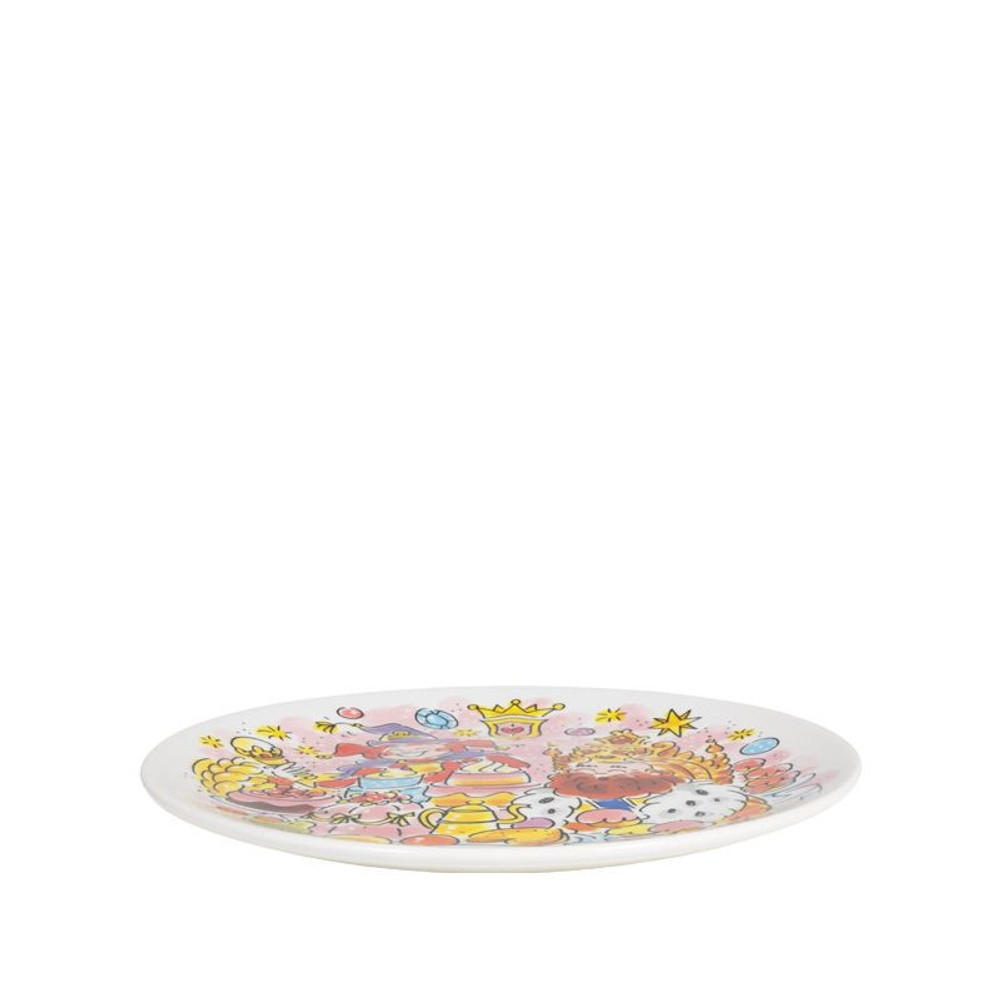 KUCHENTELLER Symbolica in Bunt - 18cm - Multicolor, Keramik (18/18/2cm) - Blond Amsterdam