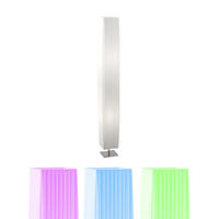 LED STEHLEUCHTE Weiß Metall - Weiß, Metall (14/14/119cm) - Globo Lighting