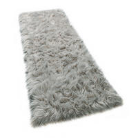 HOCHFLORTEPPICH 50/150 cm Playa 960 - Grau, Textil (50/150cm) - Paco Home