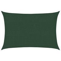 SONNENSEGEL 160 g/m² Dunkelgrün 2x3 m HDPE - Grün, Textil (300/200cm) - furnicato