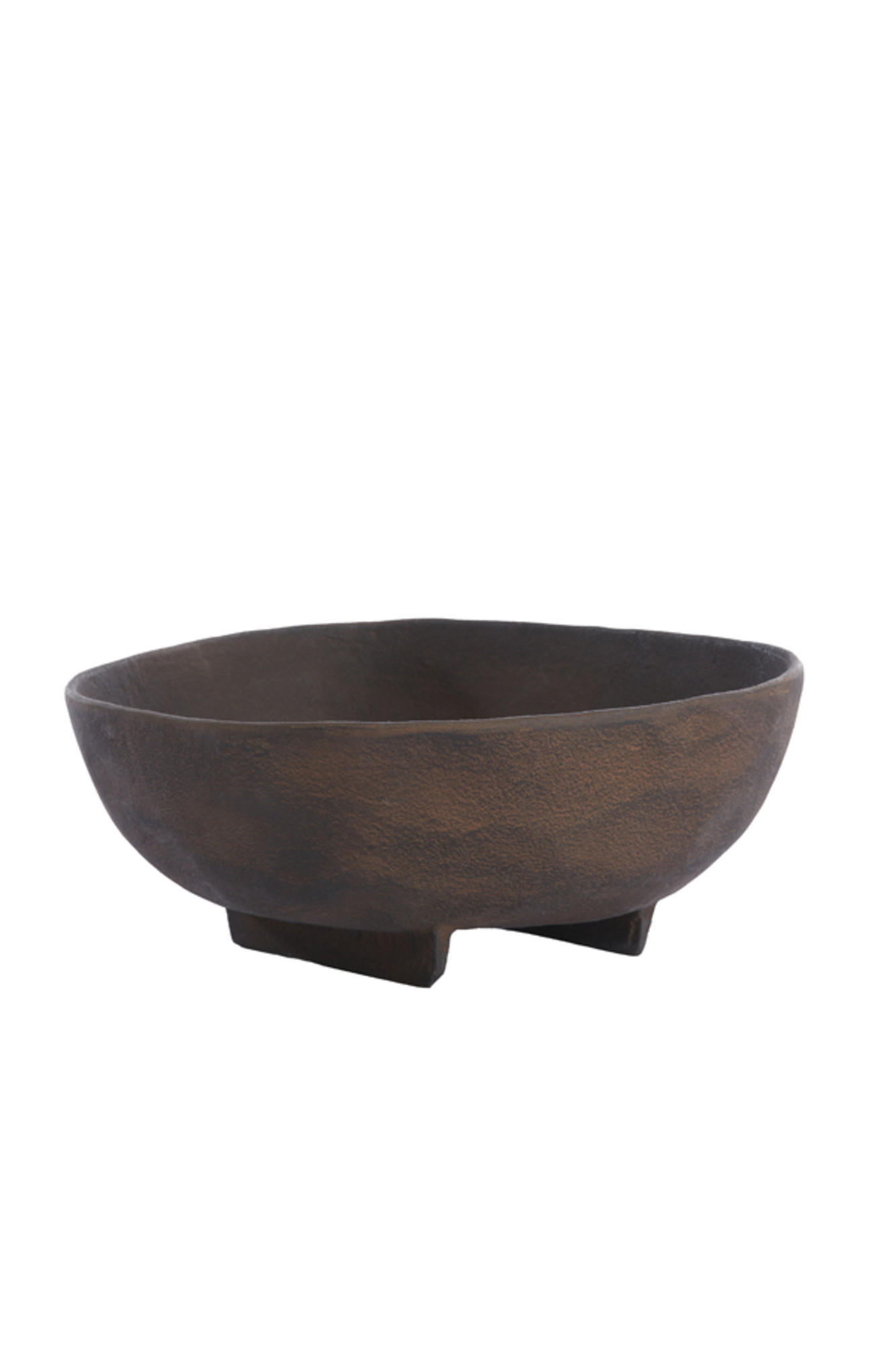 LIGHT & Living - ROSANA Schale - 27x26,5x11,5cm - Braun - Braun, Metall (11.5cm) - Light & Living