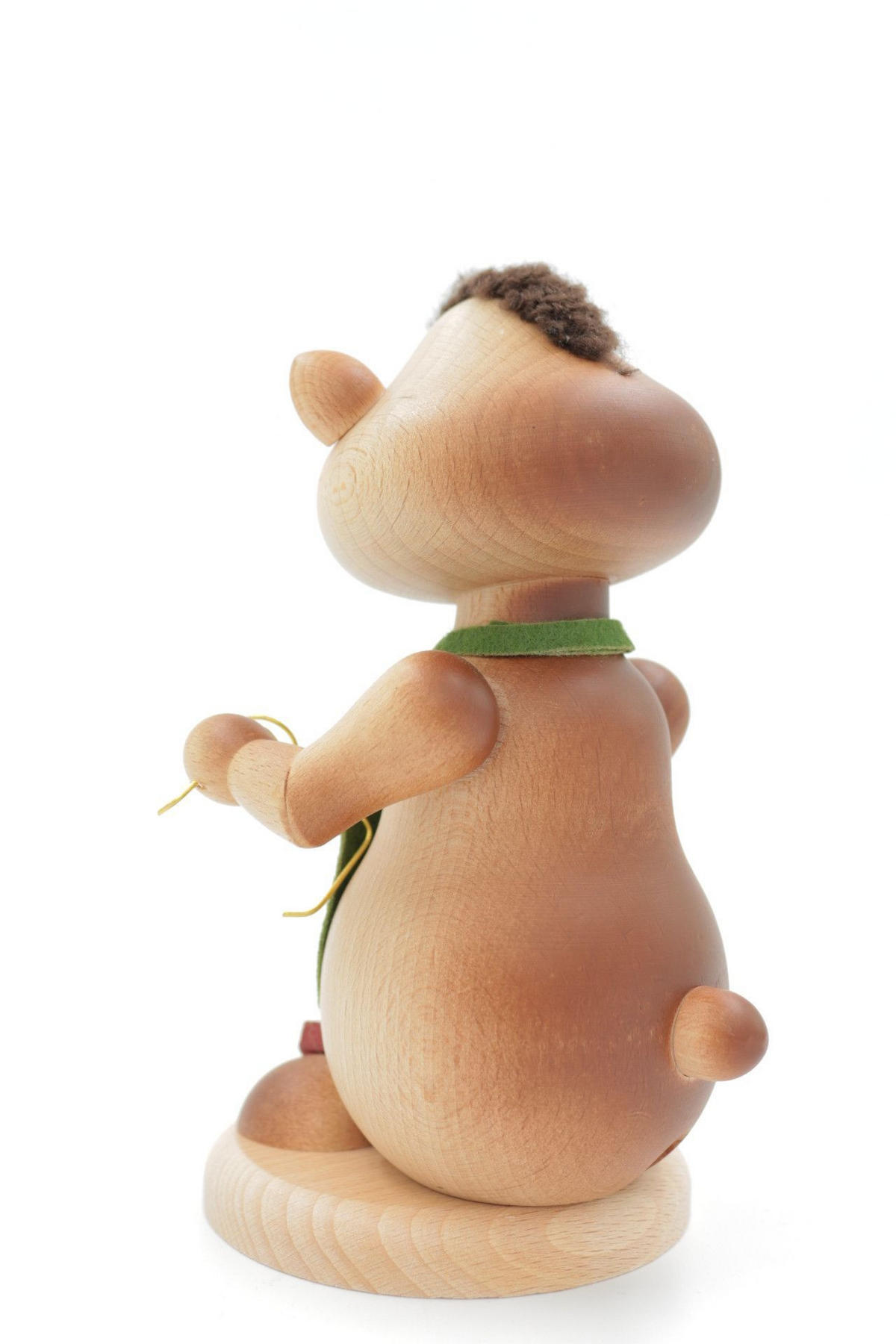 RAUCHFIGUR Hamster Bücherhamster 18 cm - Multicolor, Holz (12/18/0.1cm)