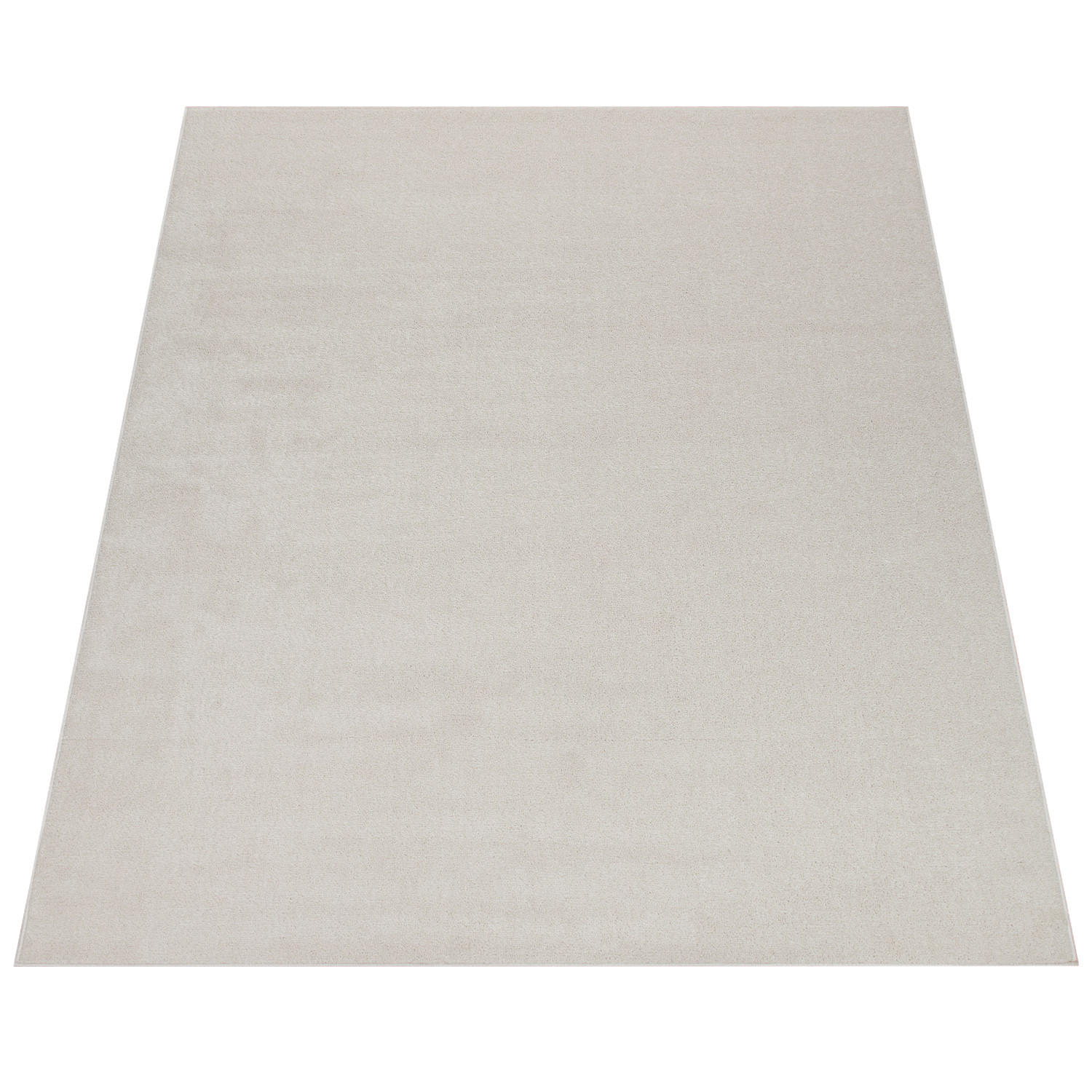 Paco Home Kurzflorteppich Creme 200x280 cm