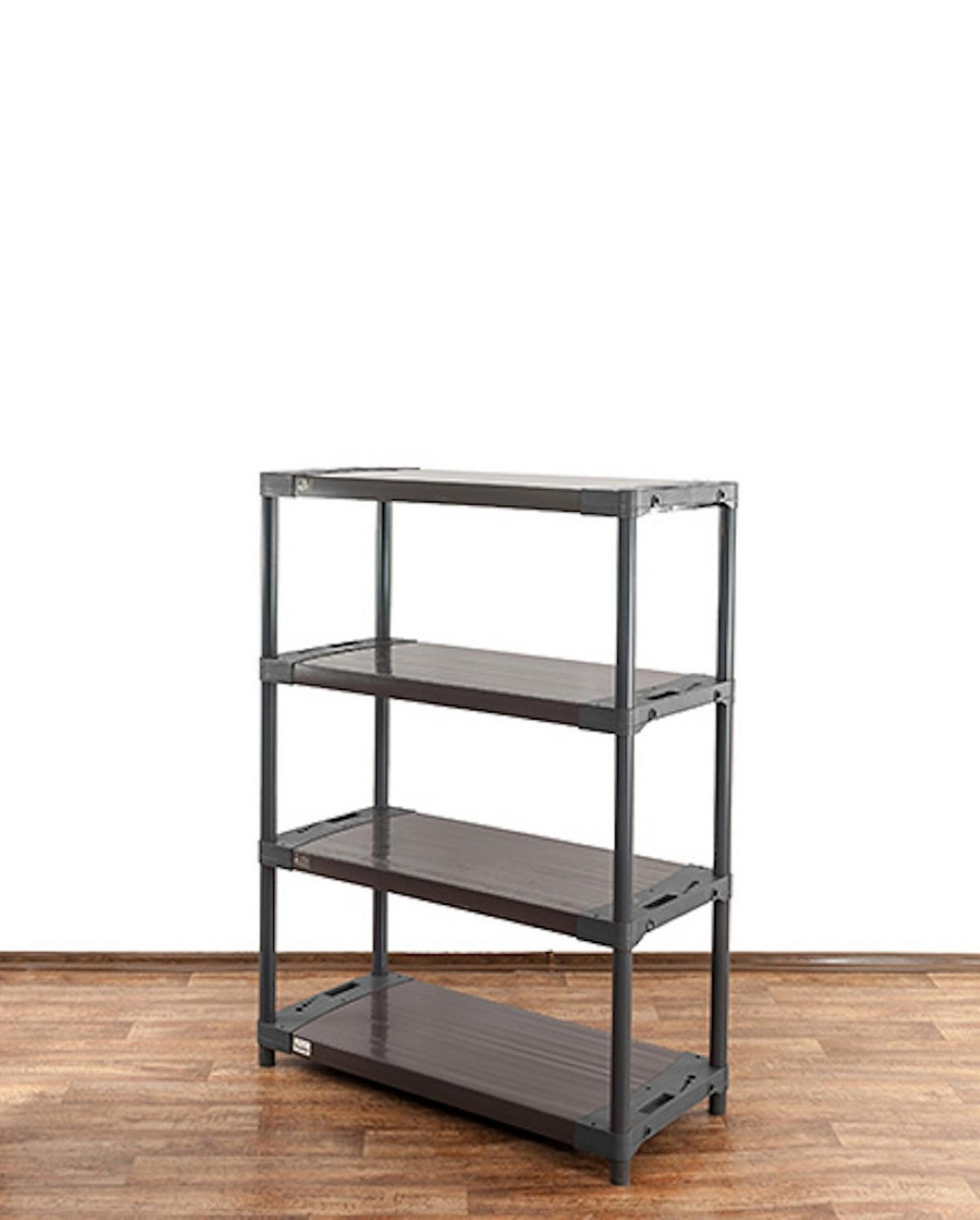 KUNSTSTOFFREGAL BIG GREY BEAR Low 138x110x46cm Fachlast 160kg Grau - Grau, Kunststoff (110/138/46cm) - PROREGAL