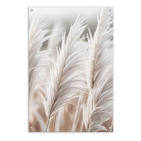 GARTEN-POSTER 60x90 cm Gartendeko: Gräser - Beige, Kunststoff (60/90/2cm) - artissimo