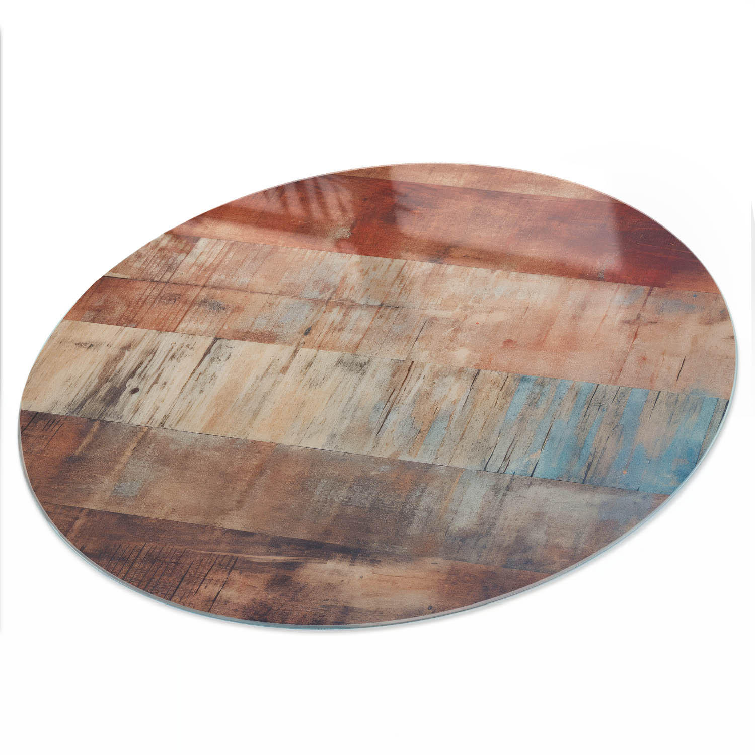 Wallfluent Tischplatte Grau 50x0.4x50 cm