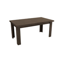 ESSTISCH ausziehbar 160-200 x 90 x 75,5 cm Esche dunkel - Dunkelbraun, Holzwerkstoff (90/160/75.5cm) - Koseto