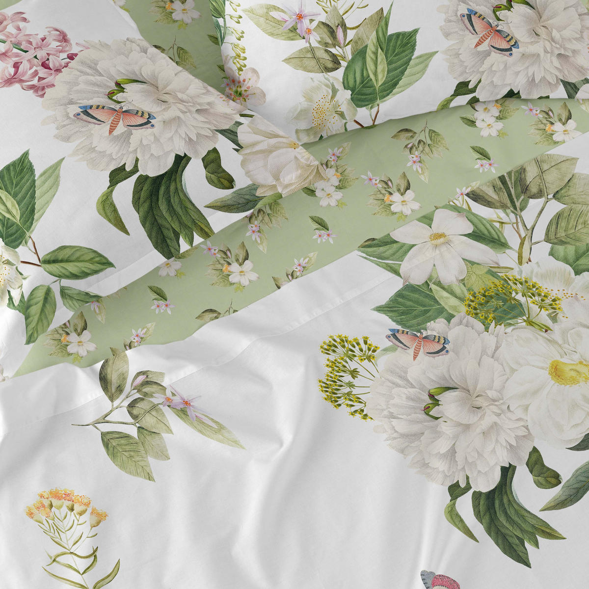 OBERBETTLAKEN azahara 160x270 cm mehrfarbig - Multicolor, Textil (160/270cm) - Happy Friday