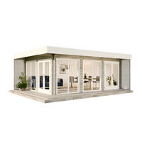 GARTENHAUS Holz Viva - Pinienfarben, Holz (670/243/482cm) - Alpholz