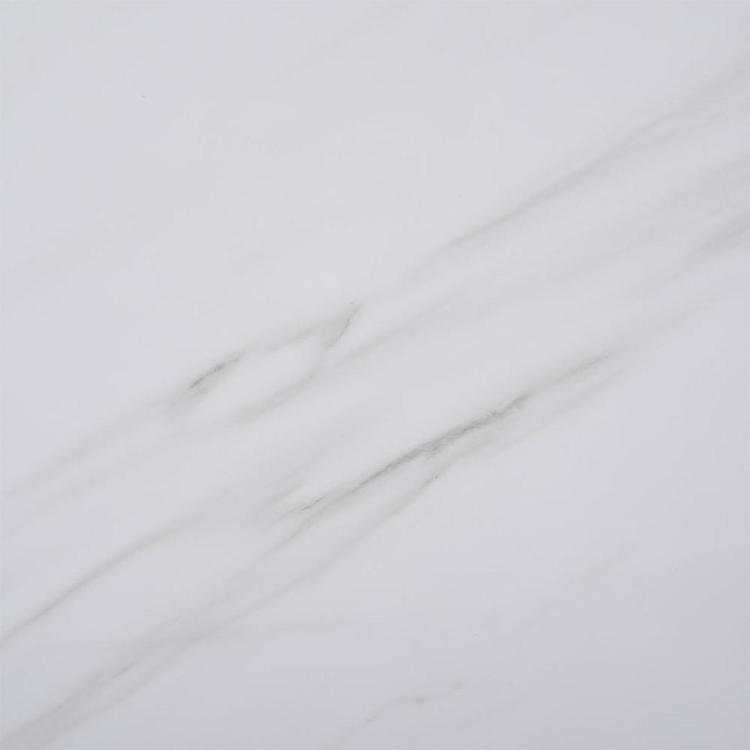 WANDPANEELE 1.8m²/10-TLG. Wasserdicht Selbstklebend Marmormuster Weiß - Weiß, Kunststoff (30/60/0.2cm) - Livingandhome