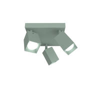 DECKENLEUCHTE - Grün, Metall (25/25/18cm) - Lumicom