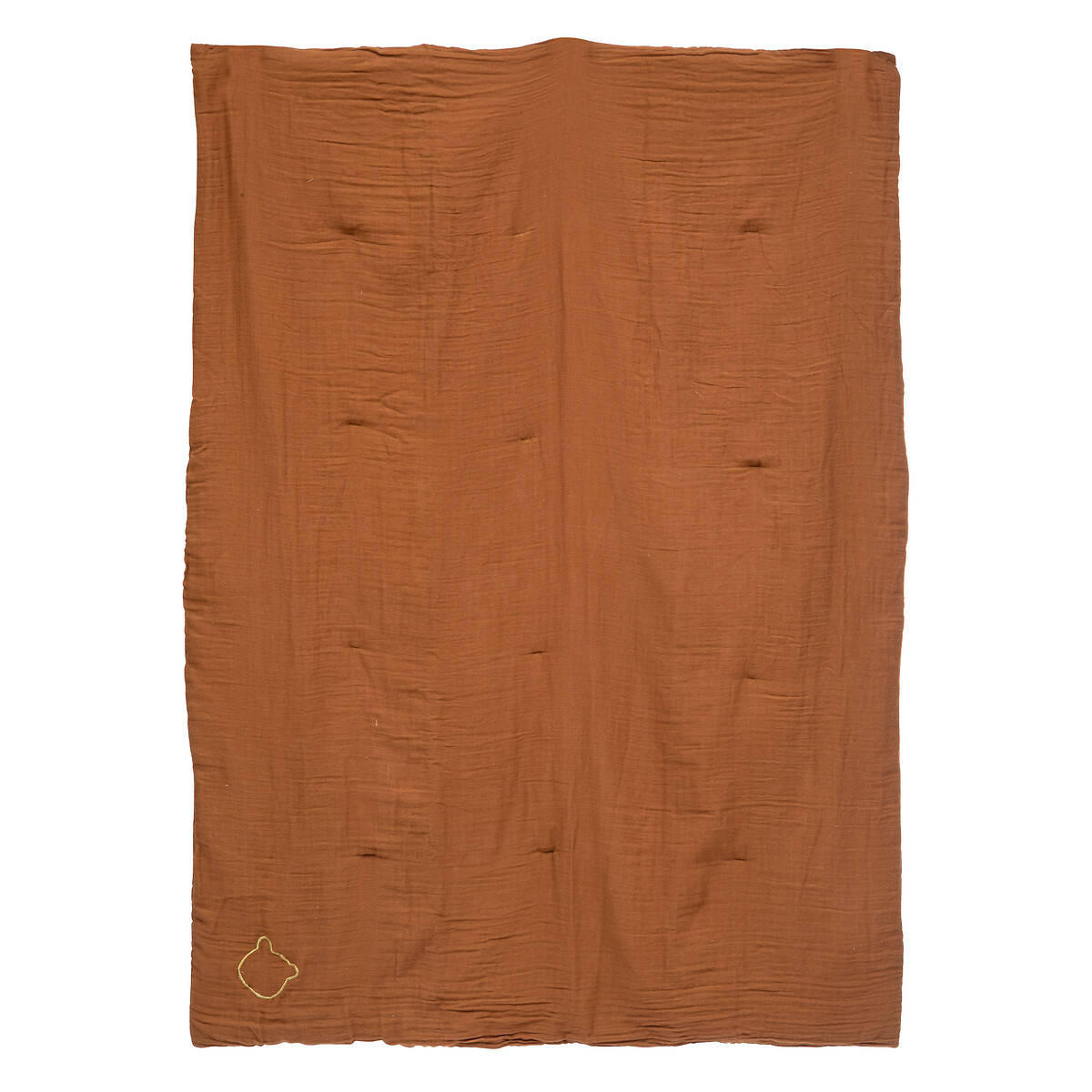 TAGESDECKE Lili 100/140 cm - Braun, Naturmaterialien (100/140cm) - Atmosphera for kids