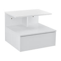 WANDSCHRANK Amberg - Weiß, Holzwerkstoff (40/31/35cm) - [en.casa]