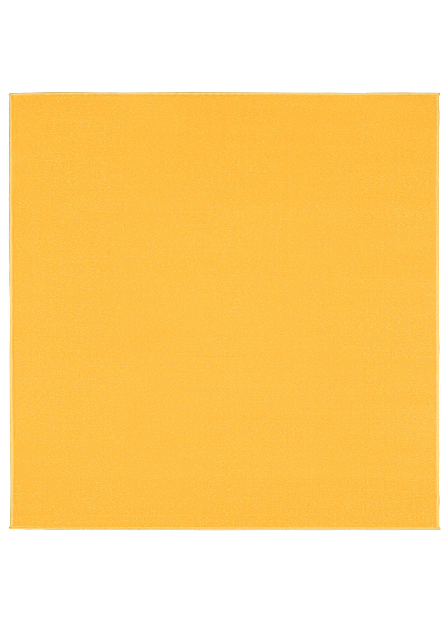 TEPPICH MONO SQUARE Gelb 200/200 cm - Gelb, Kunststoff (200/200cm) - Tapiso