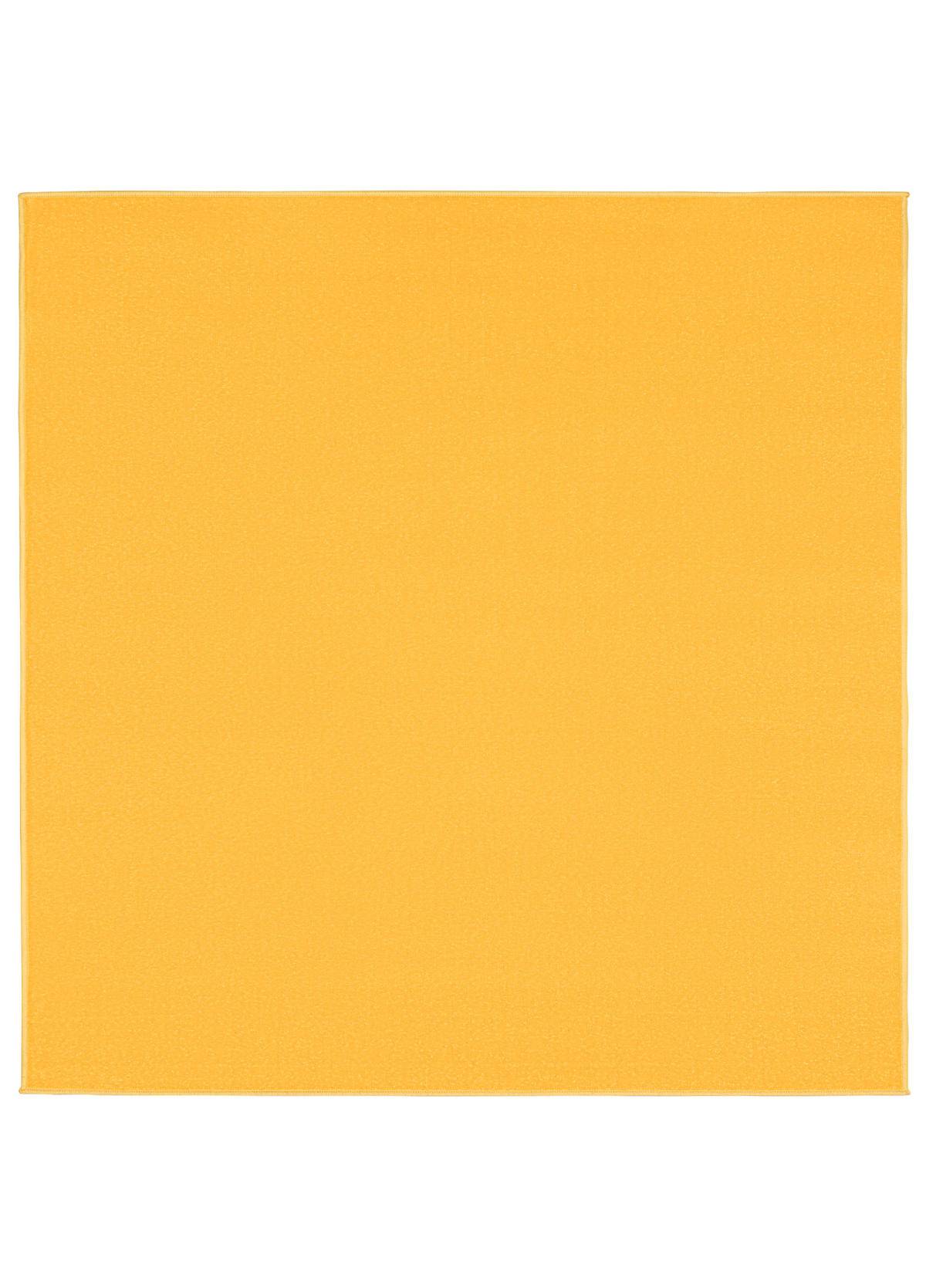 TEPPICH MONO SQUARE Gelb 200/200 cm - Gelb, Kunststoff (200/200cm) - Tapiso