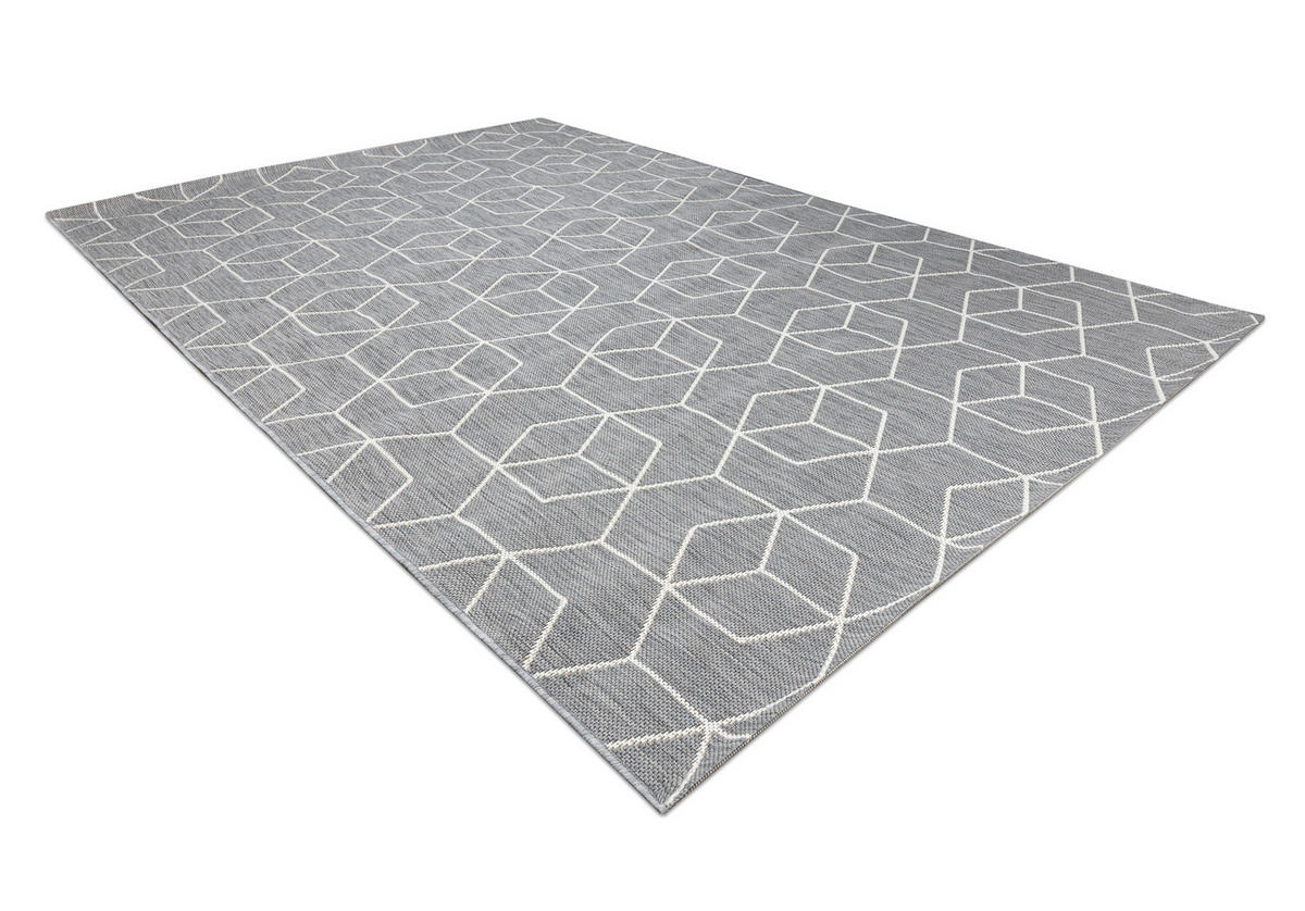 TEPPICH Flat 120/170 cm - Grau, Textil (120/170cm) - rugsX