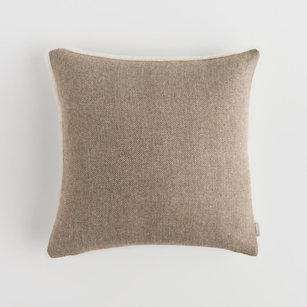 KISSENBEZUG Antleris, 45x45cm, Ecru, Weihnachten Kissenhülle, Weihnachtsdeko, Christmas, Weihnachtsmotiv Sofakissen Dekokissenbezuge - Ecru, Kunststoff (45/45cm) - home&you