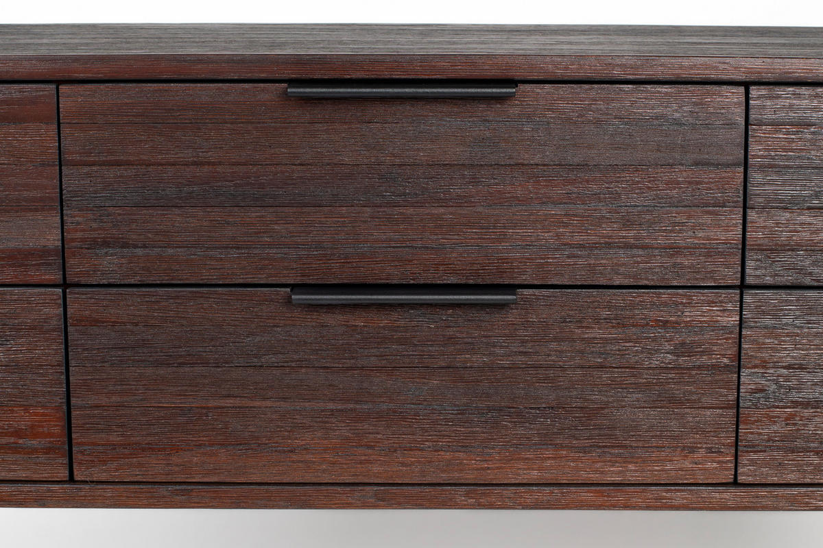 BEISTELLTISCH Webster - Braun - 35/135/82 cm - Braun, Holz (35/135/82cm)
