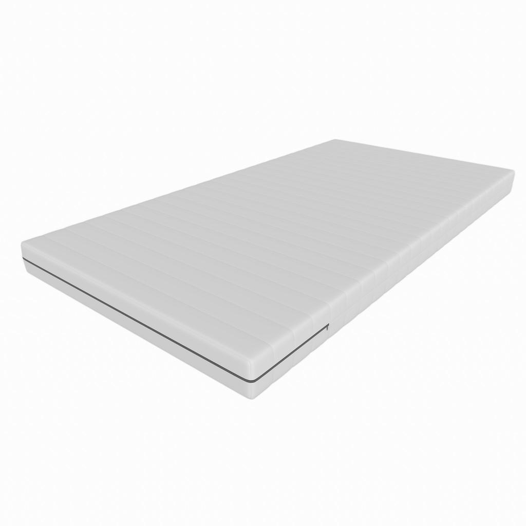 Thumbnail - Schlaftroll Kaltschaummatratze, Weiß, Textil, 2-Sitzer, H2 + H3, Rechteckig, 200x200 cm, Oeko-Tex® Standard 100, Schlafz...
