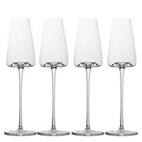 CHAMPAGNERGLÄSER 220 ml (4er-Set) - Transparent, Glas (0.2L) - Intirilife