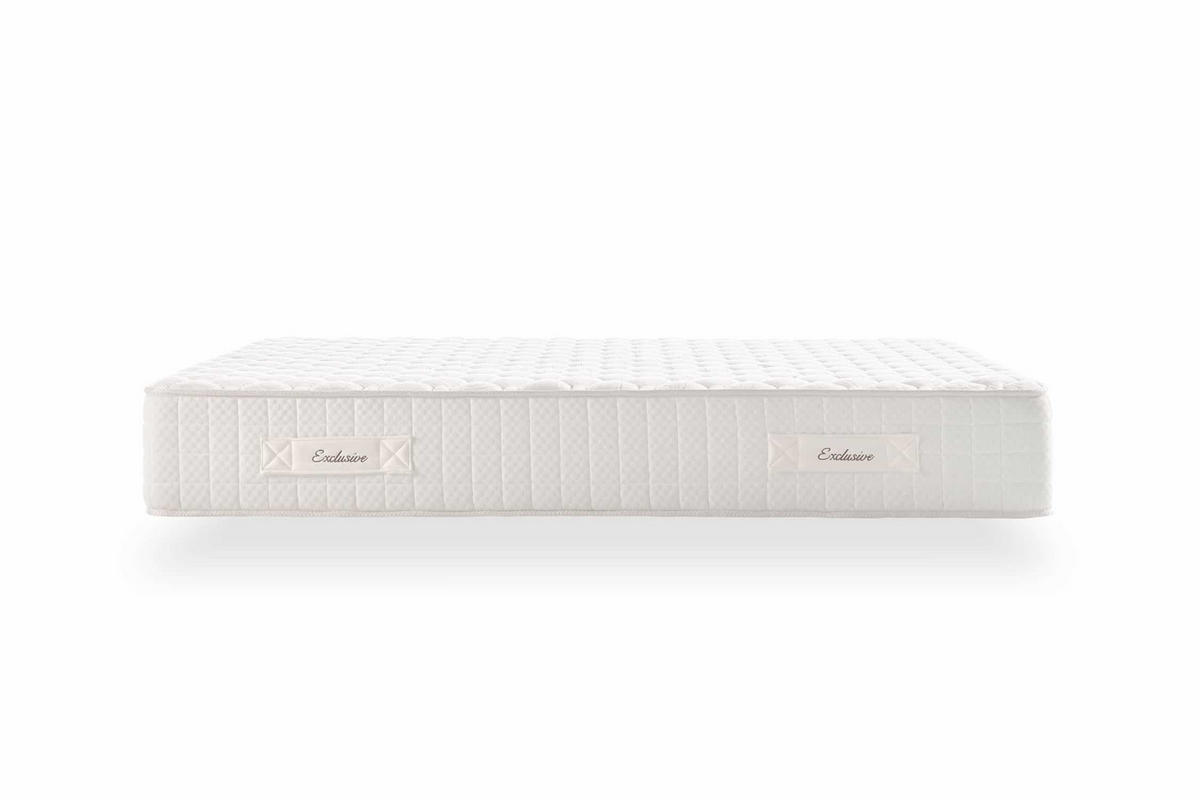 MATRATZE Royal Exclusive Taschenfedern, 30cm, 80x190cm - Weiß, Textil (80/190cm) - Moonia