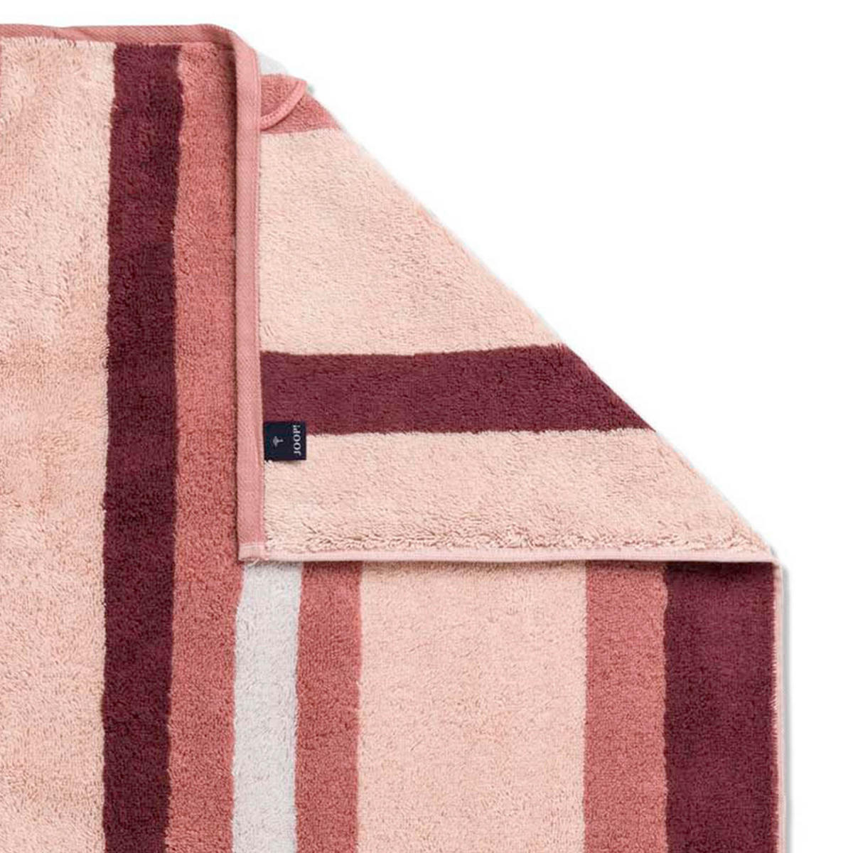 DUSCHTUCH VIBE STREIFEN 1698 PUDER - 22 - Rosa, Textil (80/150cm) - Joop!