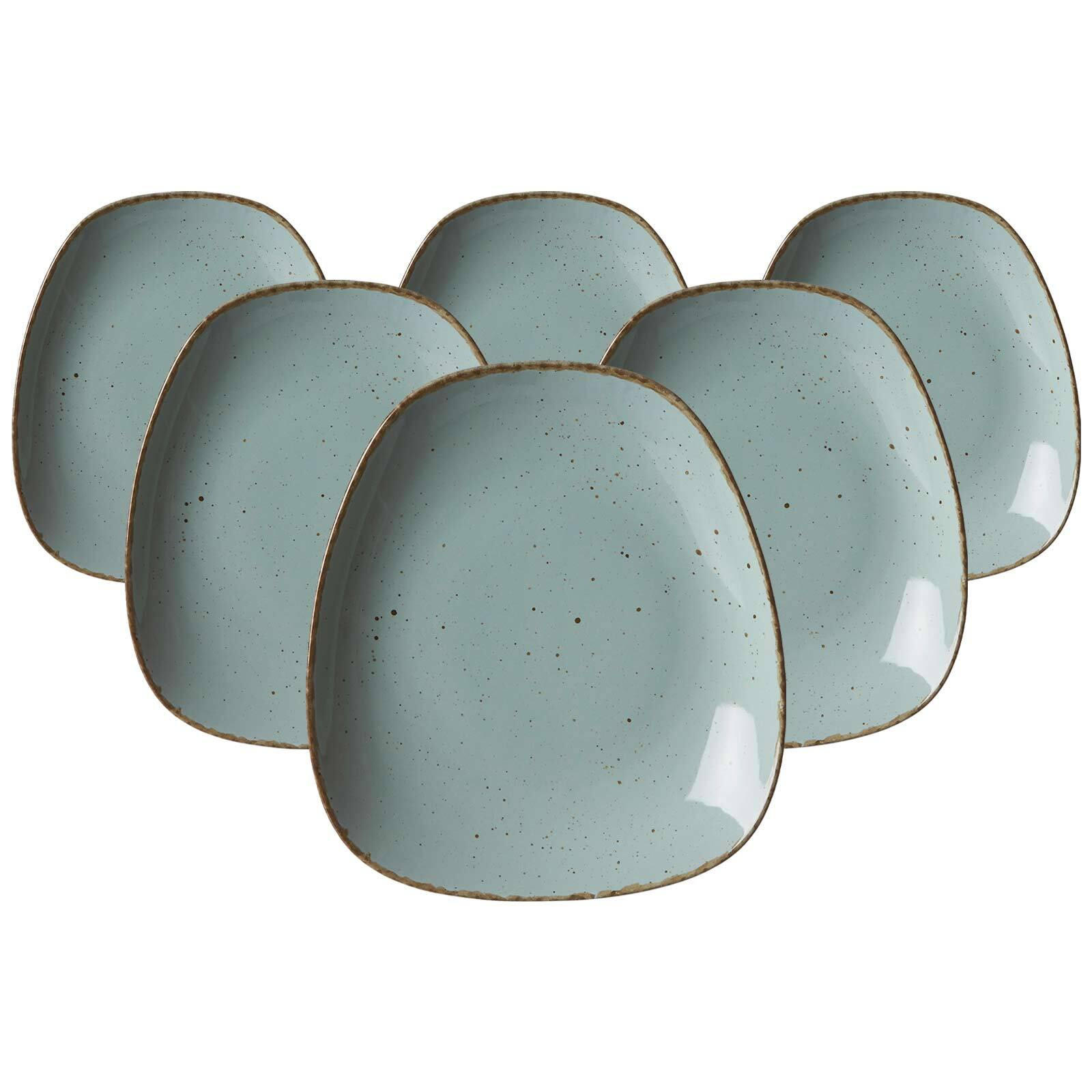 BEILAGENTELLER Casa Blau 19 x 16,5 cm 6er Set - Blau, Keramik (19cm) - Ritzenhoff Breker