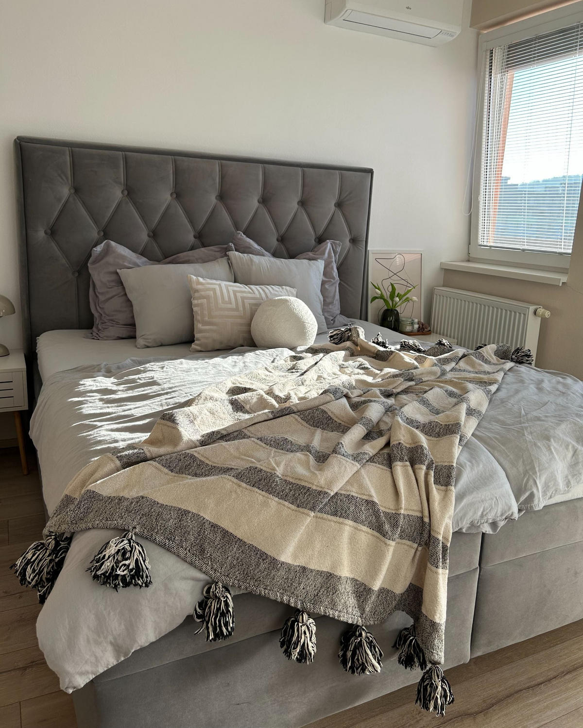 DEKA Béžová Cayir 130/170 cm - béžová, textil/přírodní materiály (130/170cm) - Beliani
