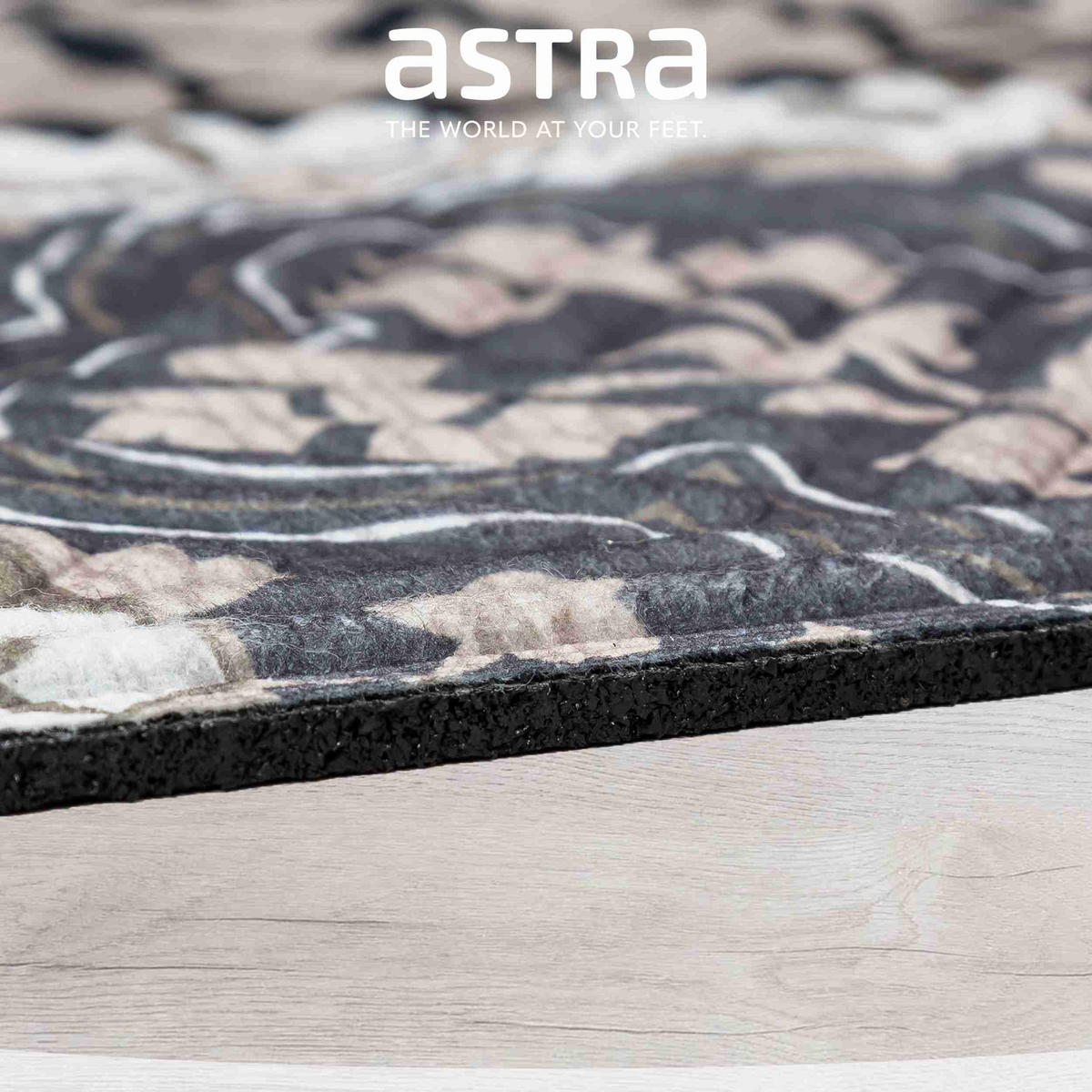 FUSSMATTE INDOOR UND OUTDOOR NUB DESIGN - Grau, Textil (75/45cm) - Astra