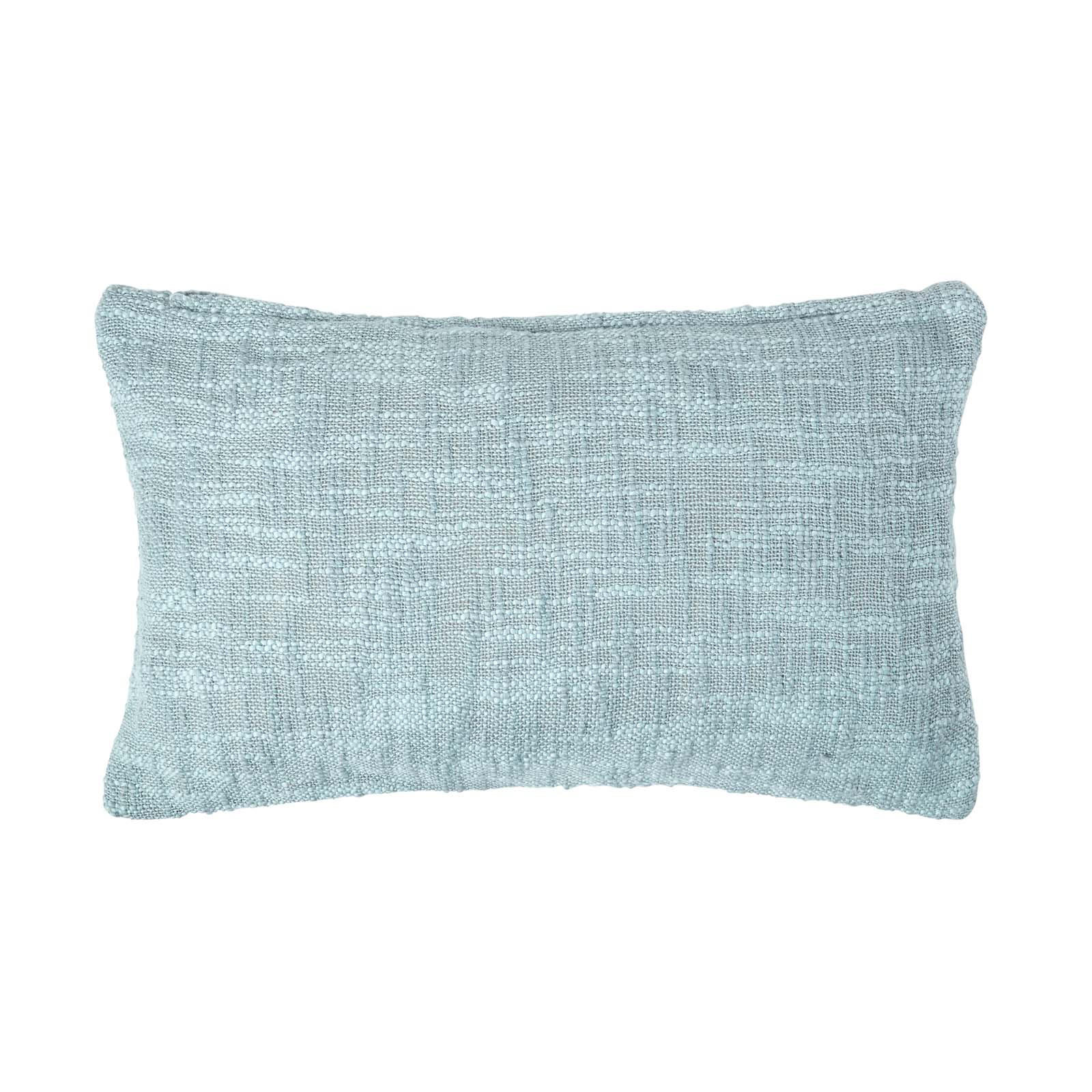 KISSENHÜLLE Nirvana Slub 30/50 cm, 100% Baumwolle - Grau, Textil (30/50cm) - Homescapes