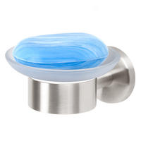 SEIFENSCHALE PIAZZA, Edelstahl, matt - Edelstahlfarben, Metall (12/11/6.5cm) - bremermann