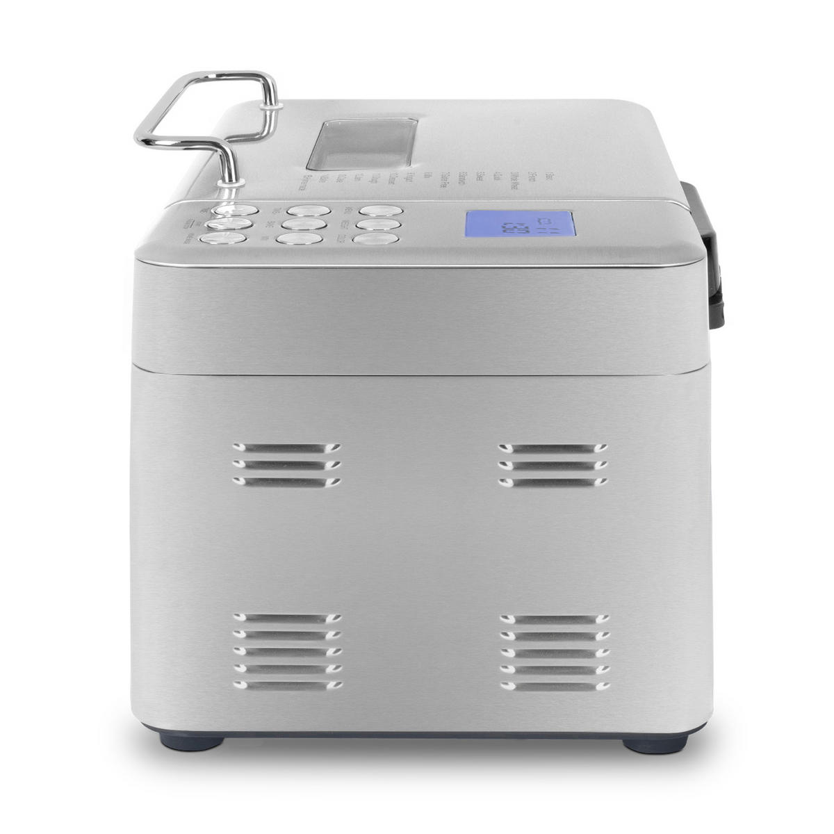 BROTBACKAUTOMAT BAKE440 Silber - Silberfarben, Metall (35.4/33/27cm) - HKoenig