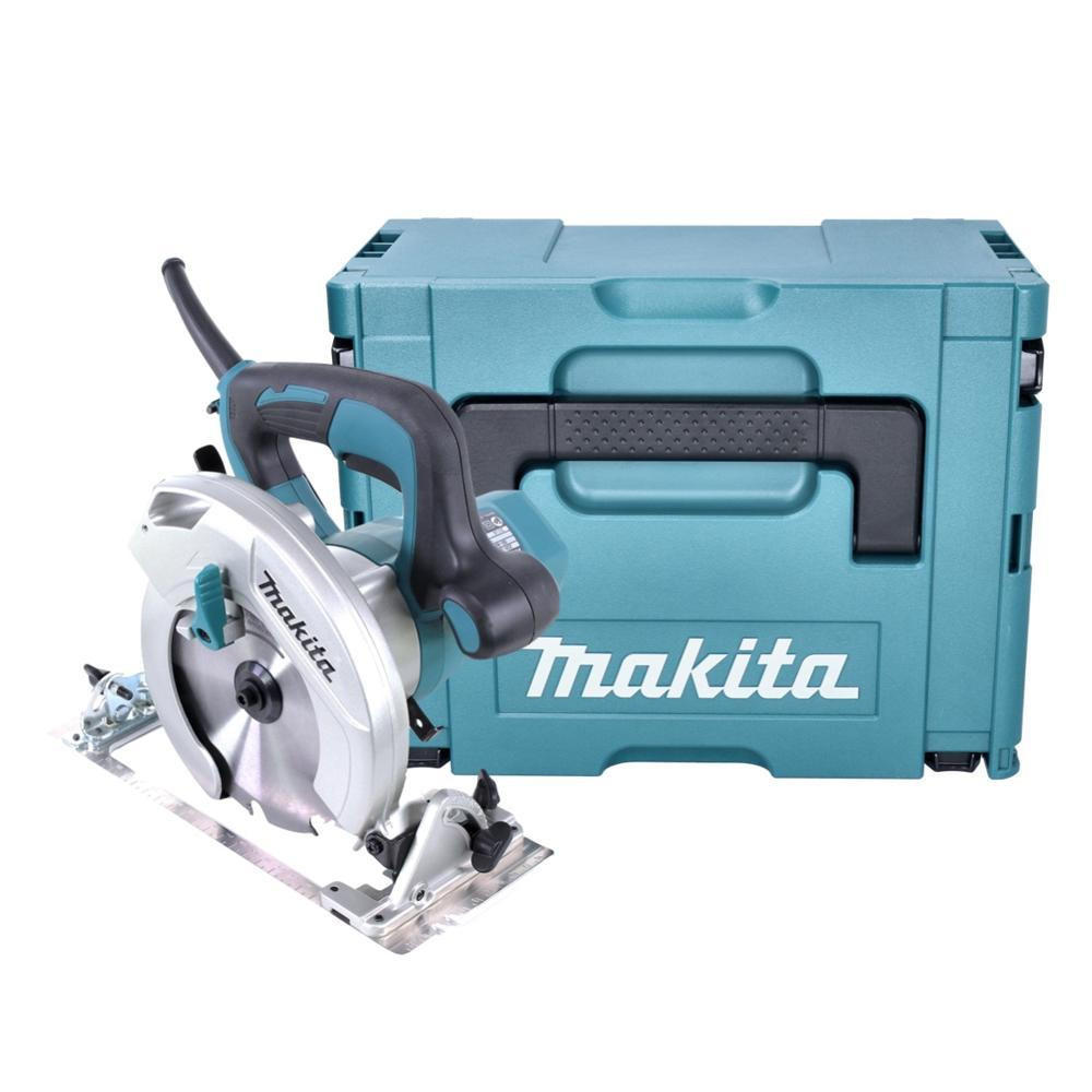 MAKITA HS 6601 J Handkreissäge 1050 Watt 165 mm + Makpac - Multicolor, Kunststoff (410/295/205cm) - Makita