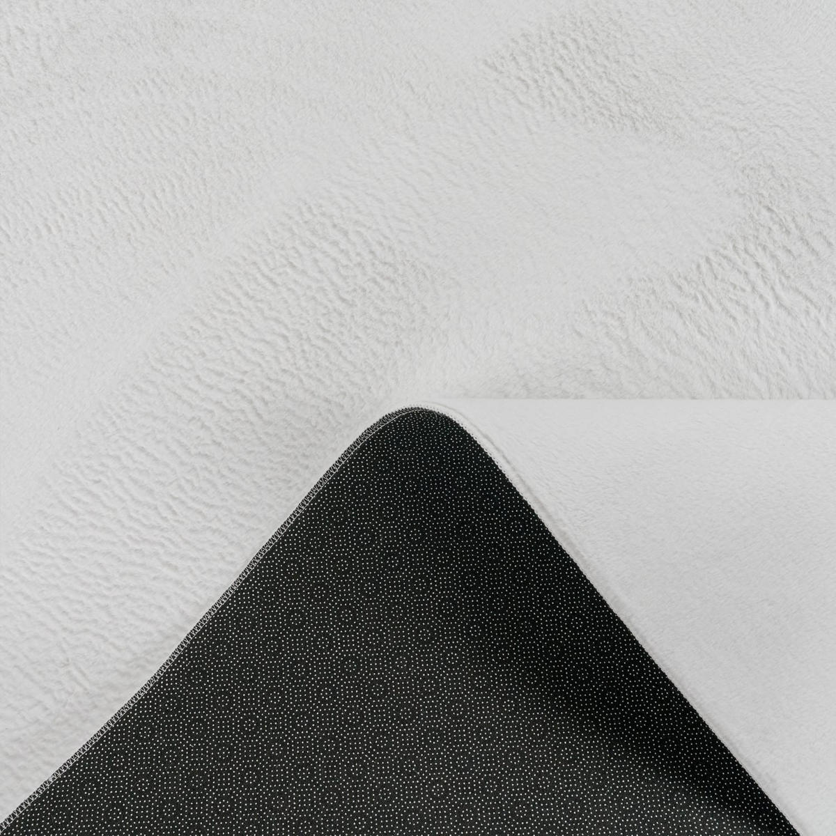 SOFT 380 WEISS 200D - Weiß, Kunststoff (200/200cm) - Paco Home