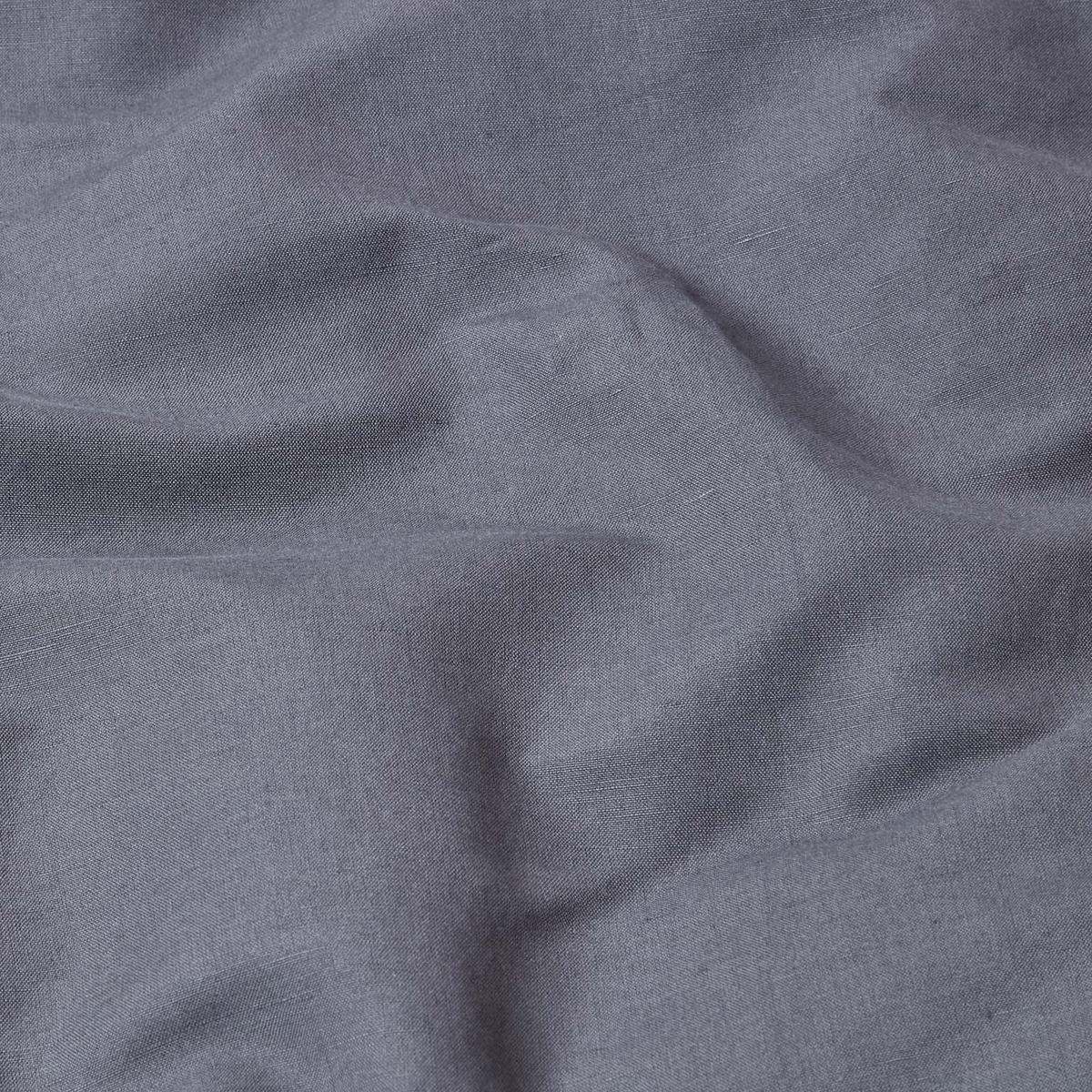 LEINEN-SPANNBETTLAKEN extra hoch, 60% Leinen & 40% Baumwolle - Dunkelgrau, Textil (90/190cm) - Homescapes