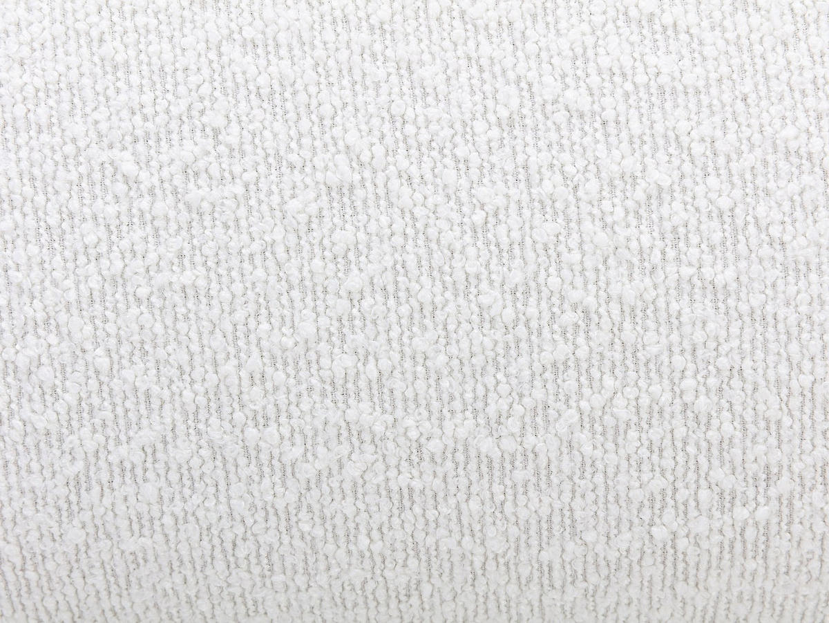 DREHSESSEL - Bouclé-Stoff - Weiß - POZETI - Weiß, Textil (82/73/84cm) - Vente-Unique