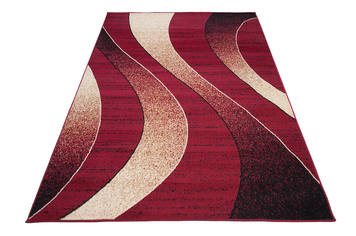 TEPPICH DREAM Rot 180/250 cm - Rot/Creme, Textil (180/250cm) - Tapiso