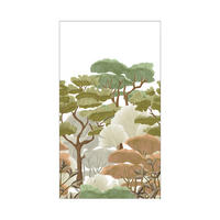 FOTOTAPETE Niwaki 280x159cm - Multicolor, Papier/Kunststoff (159/1cm) - Art for the Home