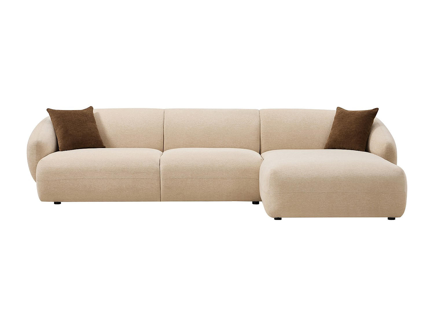Vente-Unique Sofa Beige 317x77x171 cm