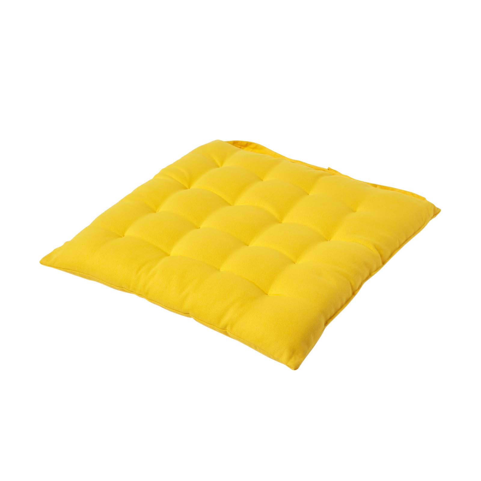 STUHLKISSEN gelb 40/40/6,5 cm - Gelb, Textil (40/40/6.5cm) - Homescapes