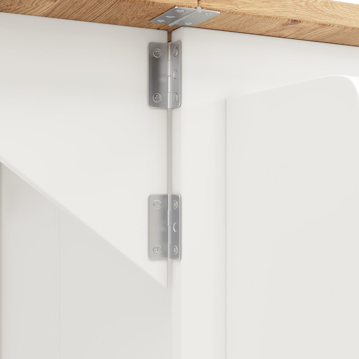 KÜCHENINSEL in Weiß Servierwagen mit Speicherraum und Snackregalen für Küche und Esszimmer, B120/T43.2/H92 cm - Weiß, Holzwerkstoff/Metall (120/92/43.5cm) - STILVORA