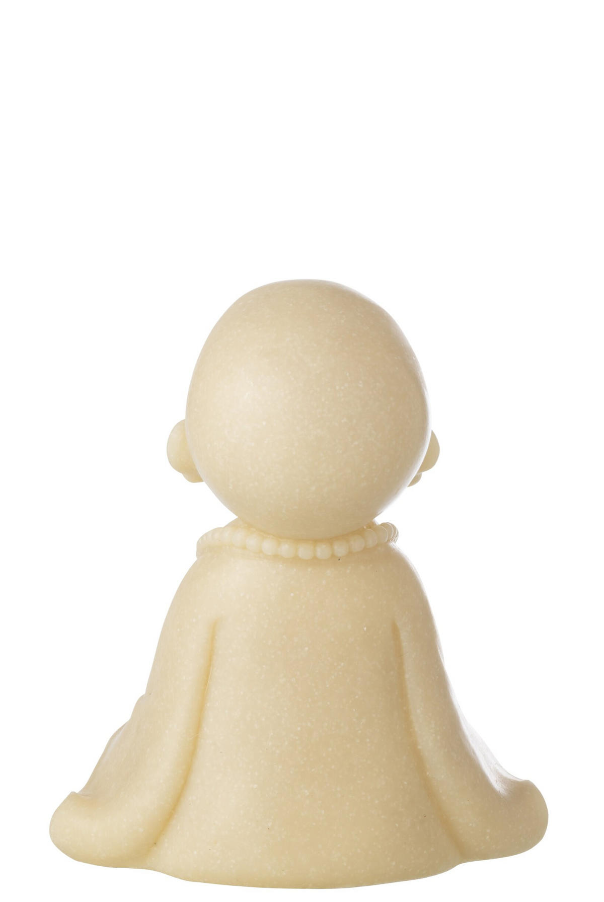 DEKOOBJEKT MÖNCH ZEN - Grün, Glas/Naturmaterialien (17/23.5/20.5cm) - J-Line