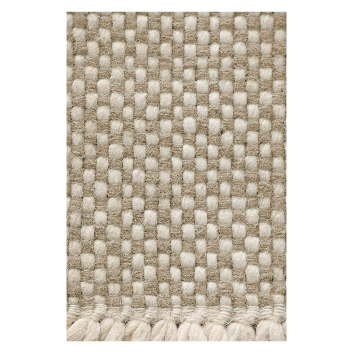 TEPPICH Xenia natur 120 x 170 x 1 cm - Naturfarben, Textil (120/170cm) - Vivaraise