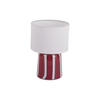 TISCHLAMPE Verano LED 13/13/20 cm - Rot, Glas (13/13/20cm) - Leitmotiv